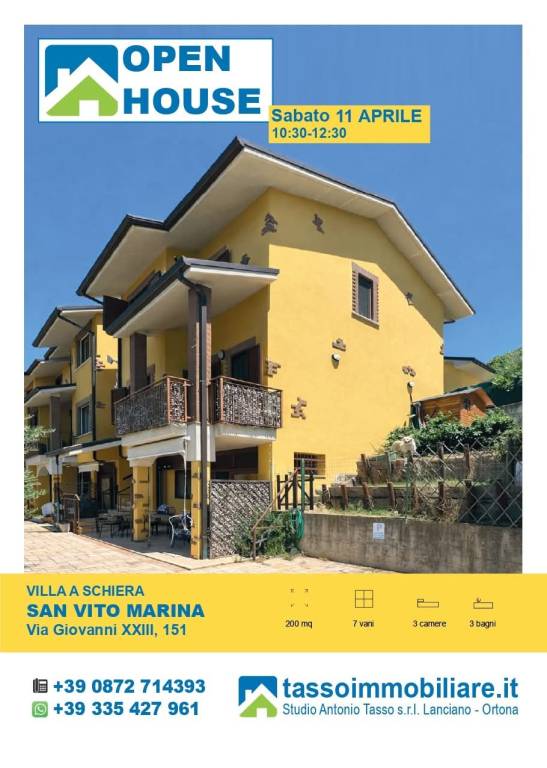 casa indipendente in vendita a San Vito Chietino in zona Marina di San Vito