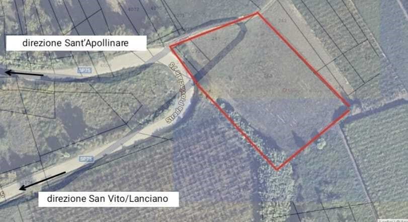 terreno agricolo in vendita a San Vito Chietino in zona Sant'Apollinare