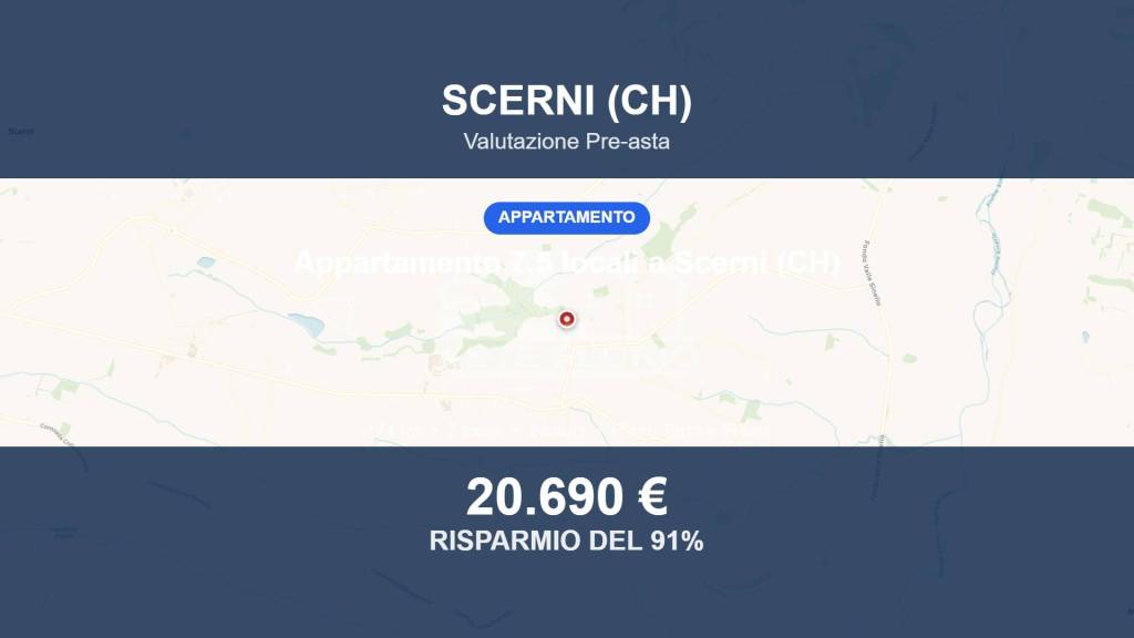 appartamento in vendita a Scerni