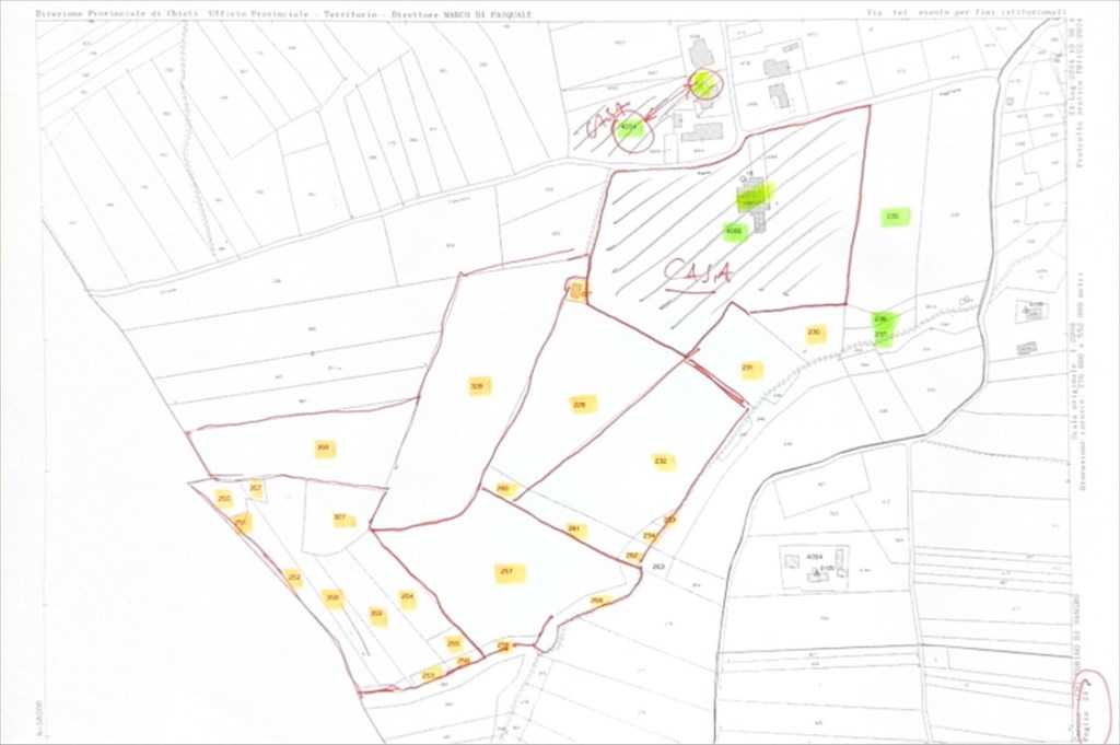 terreno agricolo in vendita a Torino di Sangro in zona Morticcio