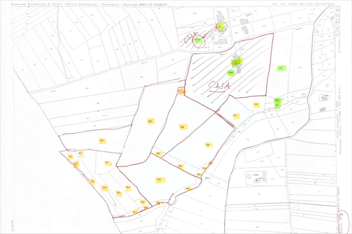 terreno agricolo in vendita a Torino di Sangro in zona Morticcio