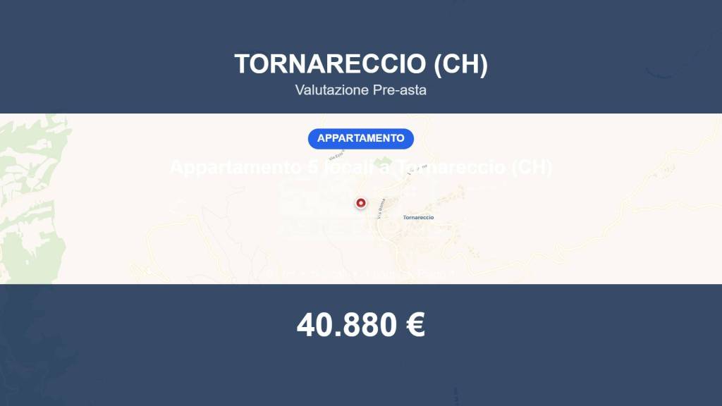 appartamento in vendita a Tornareccio