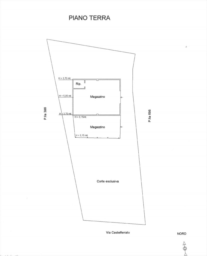 locale commerciale in vendita a Torrevecchia Teatina in zona Castelferrato