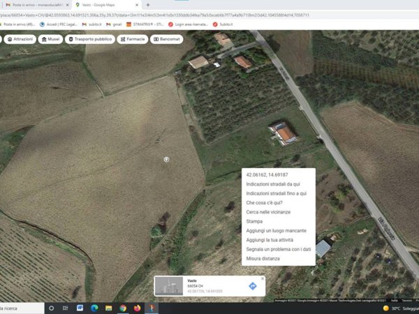 terreno agricolo in vendita a Vasto