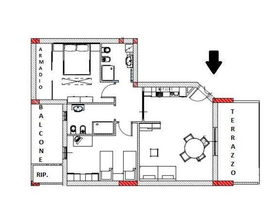 appartamento in vendita a Vasto