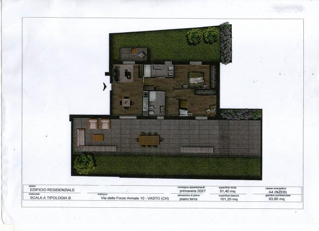 appartamento in vendita a Vasto