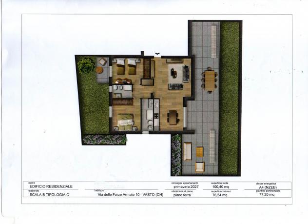 appartamento in vendita a Vasto