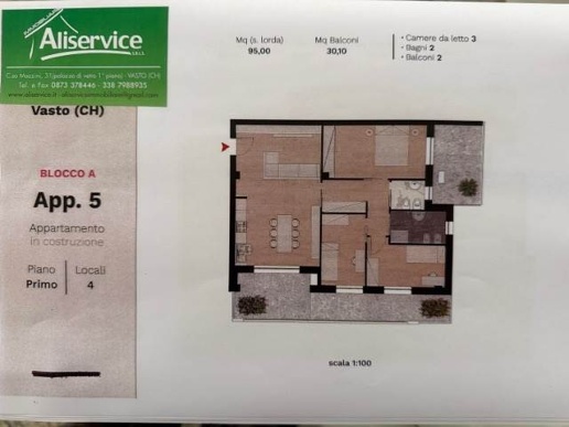 appartamento in vendita a Vasto