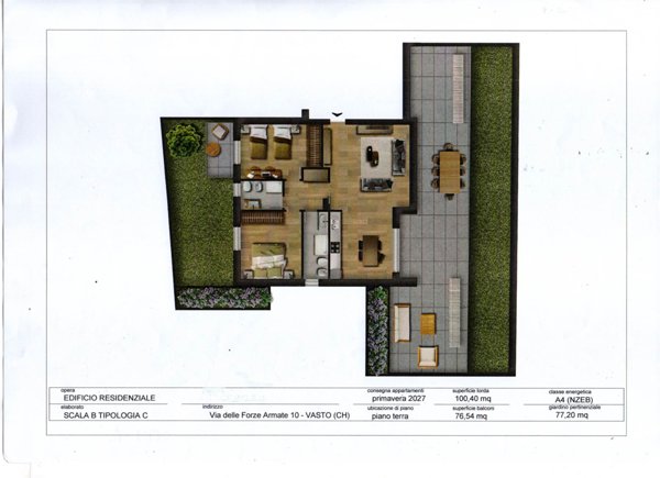 appartamento in vendita a Vasto