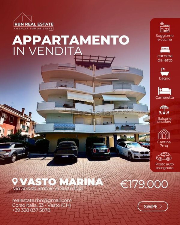 appartamento in vendita a Vasto in zona Marina