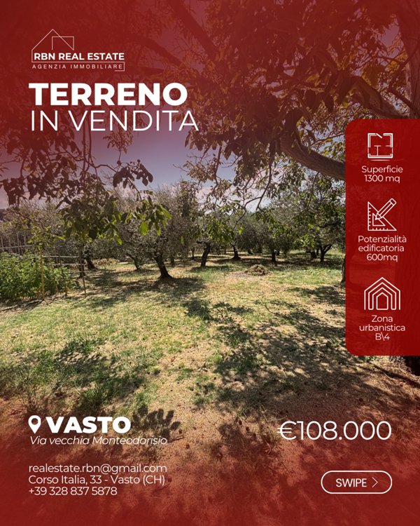 terreno agricolo in vendita a Vasto