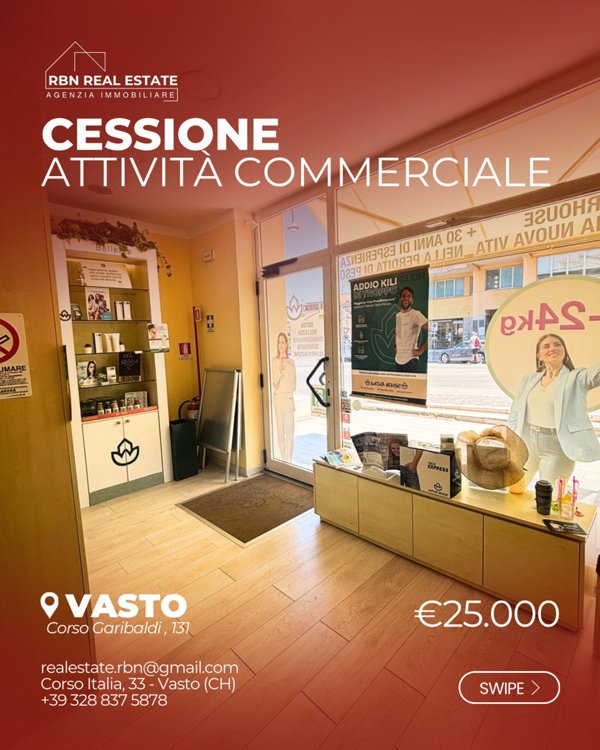 negozio in vendita a Vasto