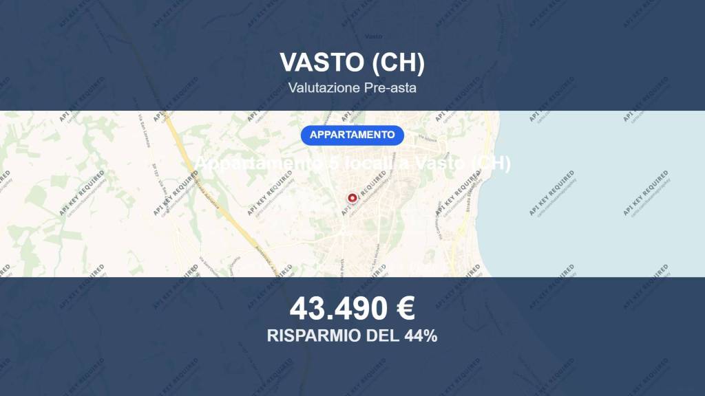 appartamento in vendita a Vasto