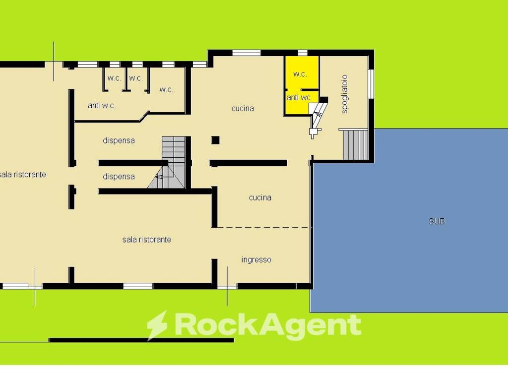 negozio in vendita a Villamagna