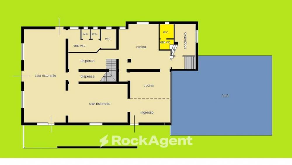 negozio in vendita a Villamagna