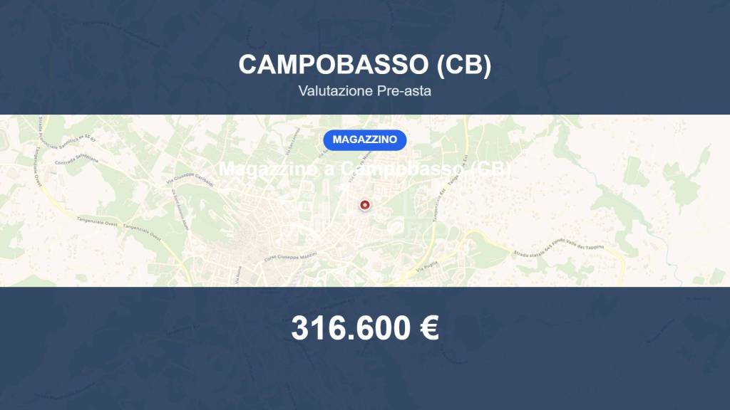 locale commerciale in vendita a Campobasso