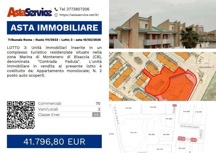 appartamento in vendita a Montenero di Bisaccia