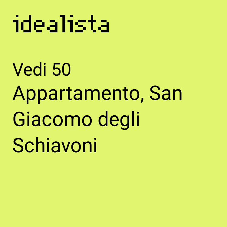 appartamento in vendita a San Giacomo degli Schiavoni