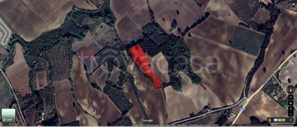 terreno agricolo a San Giacomo degli Schiavoni in zona Colle della Stella