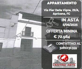 appartamento in vendita ad Apricena
