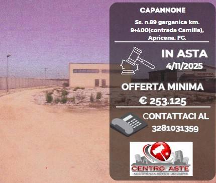 capannone in vendita ad Apricena
