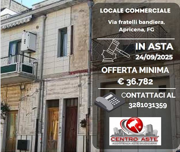 negozio in vendita ad Apricena