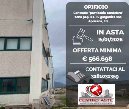 capannone in vendita ad Apricena