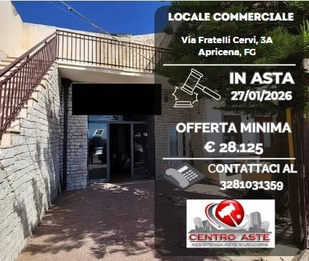 negozio in vendita ad Apricena