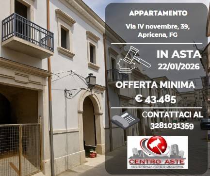 appartamento in vendita ad Apricena