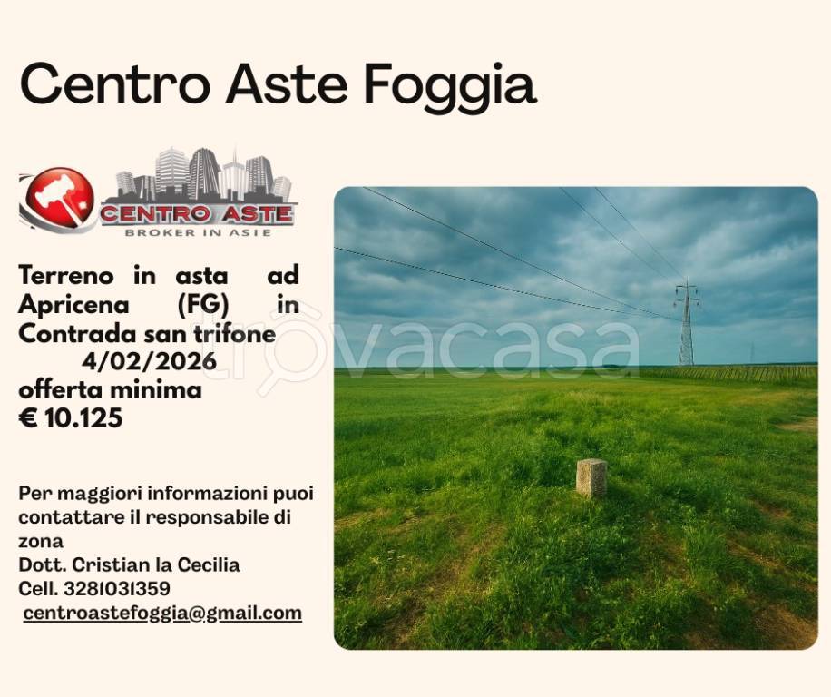 terreno agricolo in vendita ad Apricena