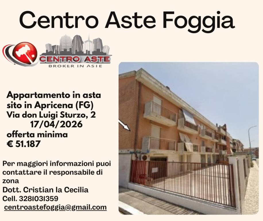 appartamento in vendita ad Apricena