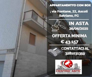 appartamento in vendita ad Ascoli Satriano