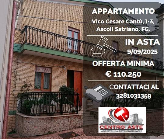 appartamento in vendita ad Ascoli Satriano