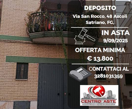 locale commerciale in vendita ad Ascoli Satriano
