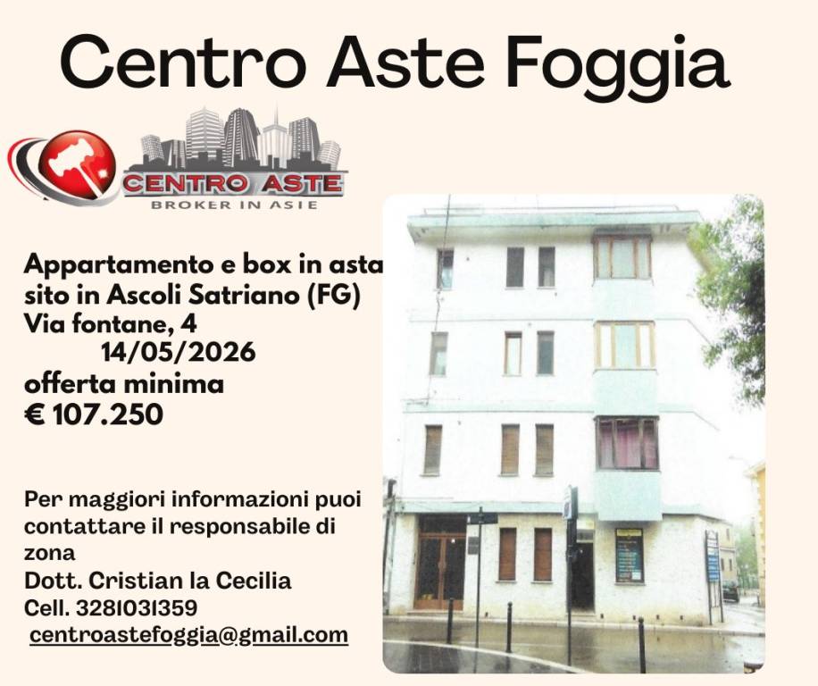 appartamento in vendita ad Ascoli Satriano