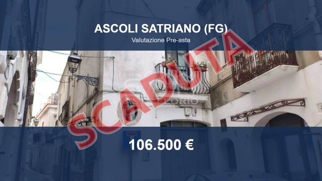 appartamento in vendita ad Ascoli Satriano in zona San Carlo