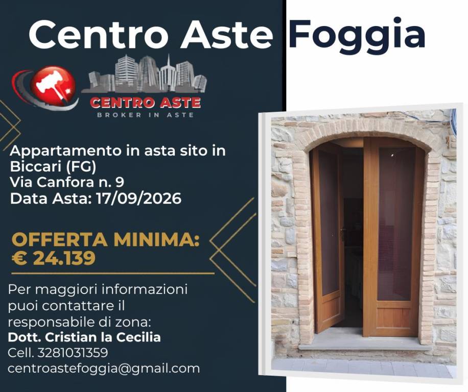 appartamento in vendita a Biccari