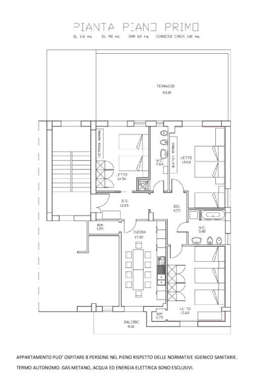 appartamento in vendita a Candela