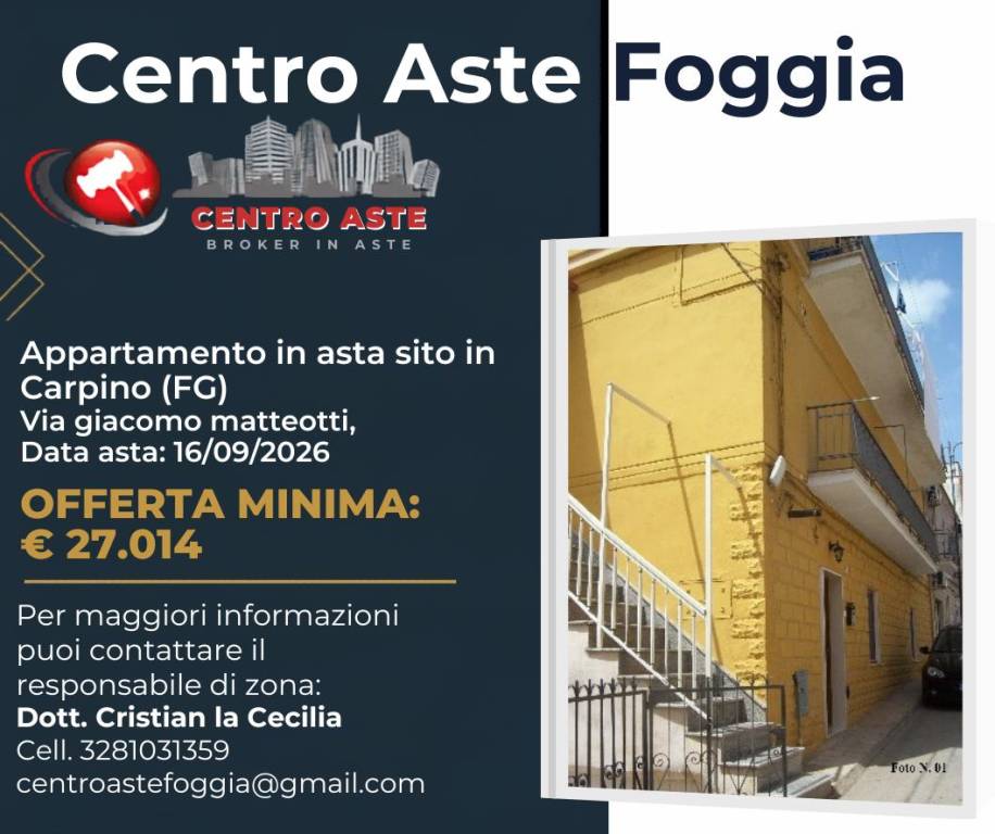 appartamento in vendita a Carpino