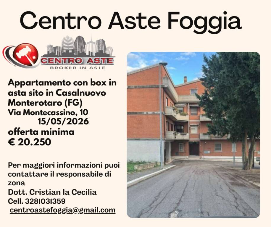 appartamento in vendita a Casalnuovo Monterotaro