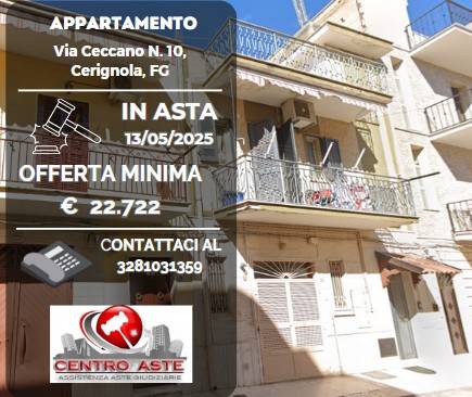 appartamento in vendita a Cerignola