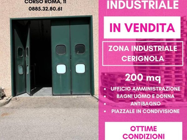 locale commerciale in vendita a Cerignola