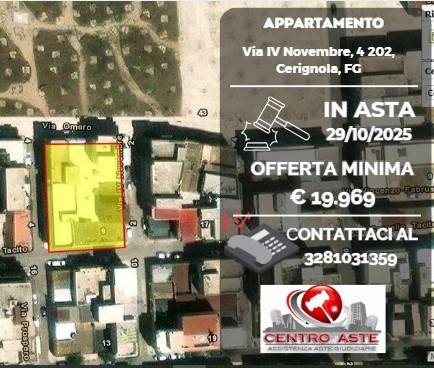 appartamento in vendita a Cerignola