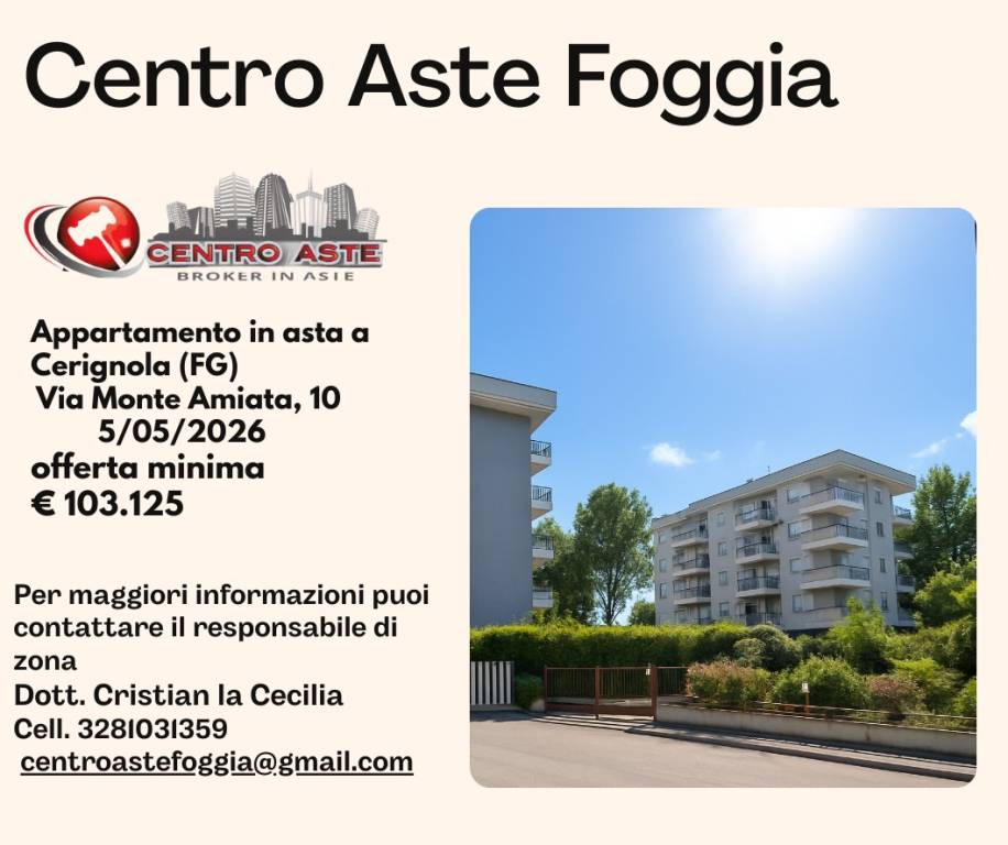 appartamento in vendita a Cerignola