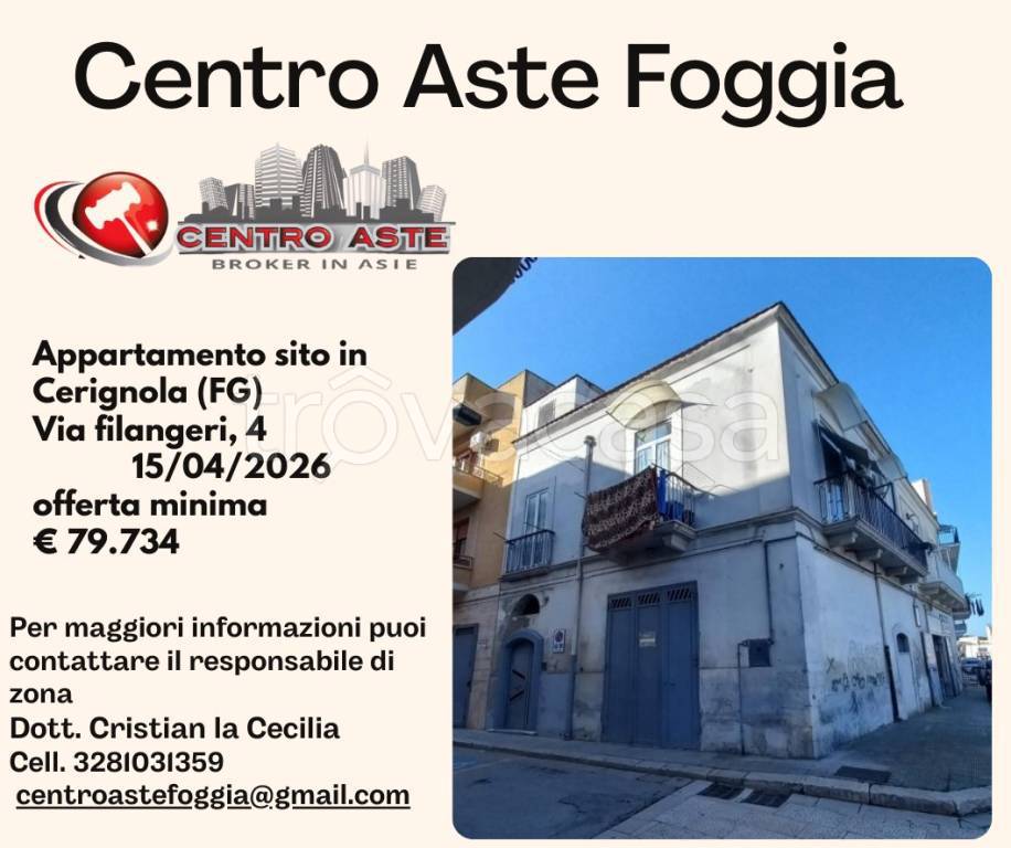 appartamento in vendita a Cerignola