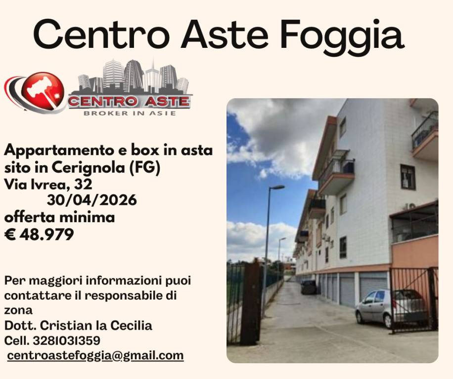 appartamento in vendita a Cerignola