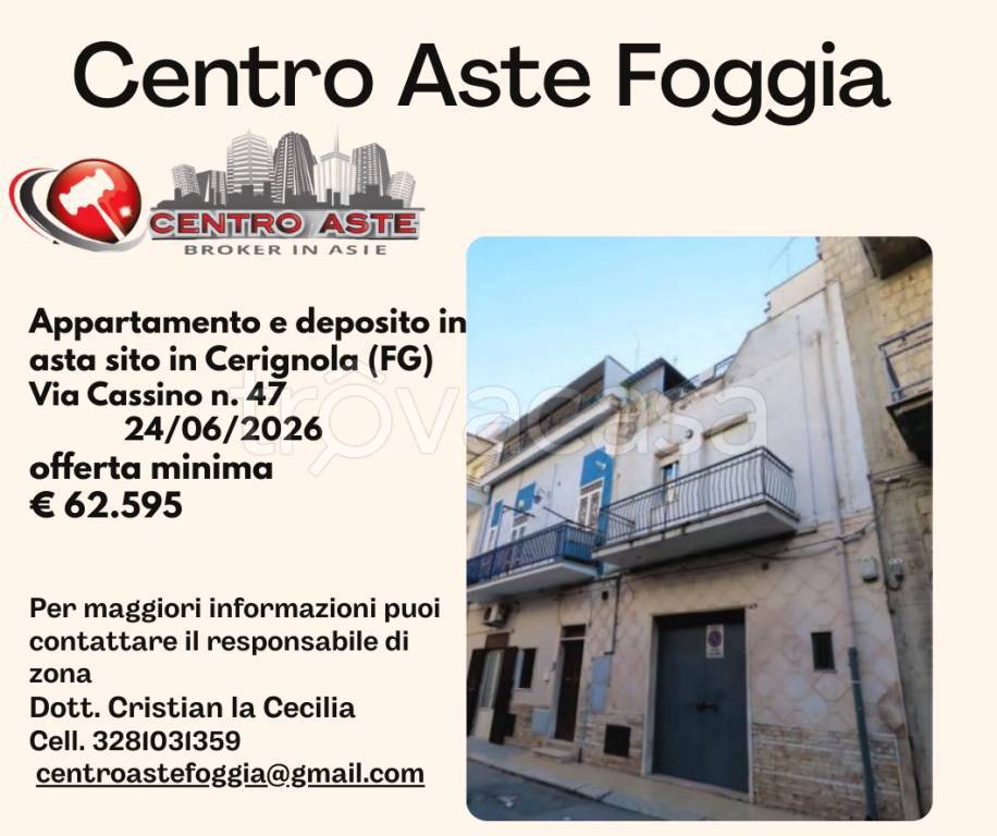 appartamento in vendita a Cerignola