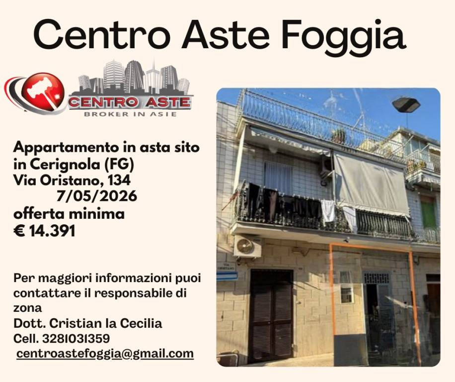 appartamento in vendita a Cerignola