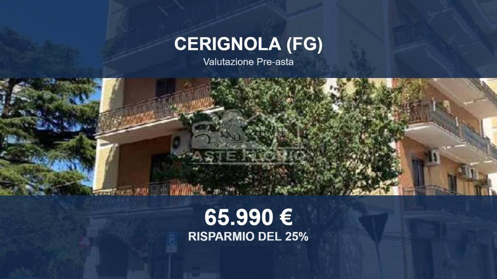 appartamento in vendita a Cerignola