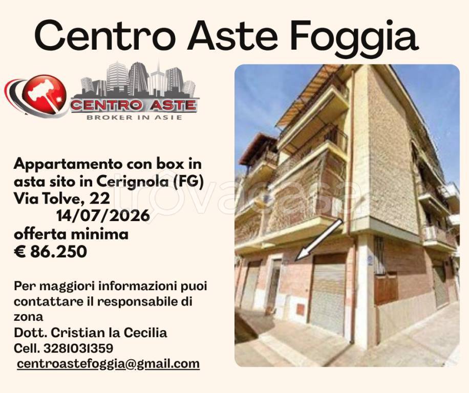 appartamento in vendita a Cerignola